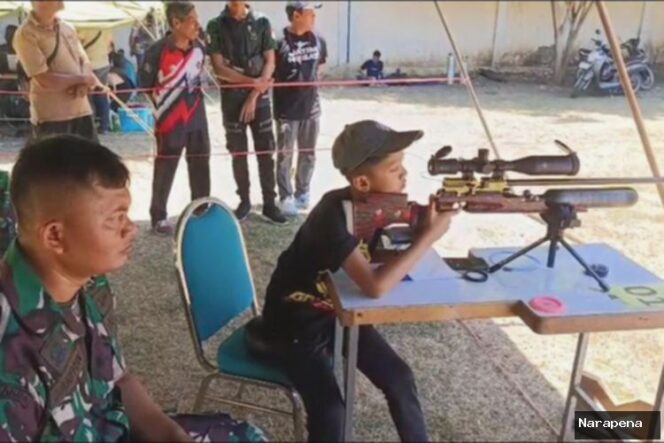 
					Arsyaka, Bocah Kelas 5 SD Asal Malang, Rela Tak Main Ponsel demi Hobi Menembak