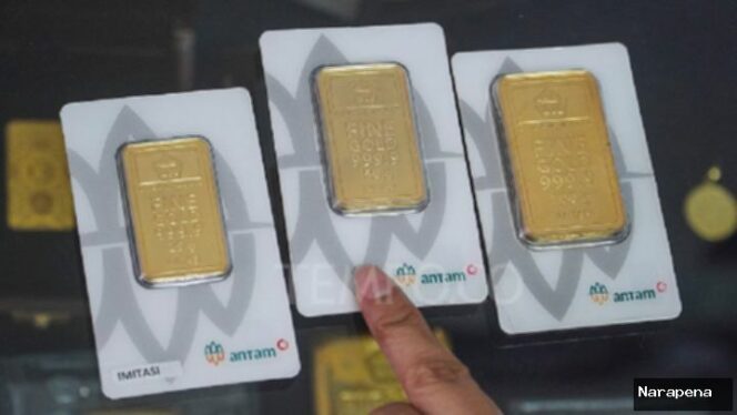 
					Emas Antam Selasa Ini Naik Lagi Rp 12 Ribu Menjadi Rp 2,23 Juta per Gram