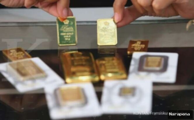 
					Harga Emas Antam Hari Ini