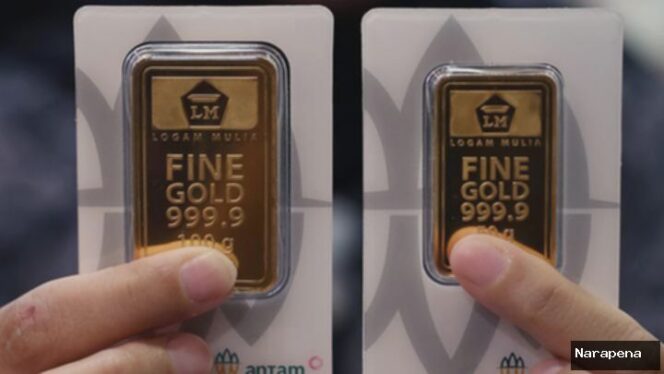 
					Harga Emas Antam Tembus Level Tertinggi Hari Ini