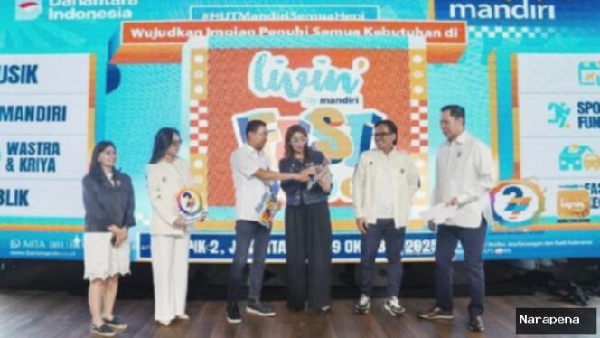 
					Livin’ Fest: Bank Mandiri Genjot UMKM & Ekonomi Kreatif