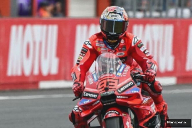 
					Marc Marquez Mengaku Takut Saat Lihat Motor Bagnaia Berasap