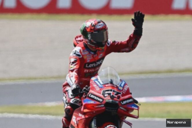 
					Klasemen MotoGP 2025 Jelang GP Mandalika: Potensi Bagnaia Tambah Poin