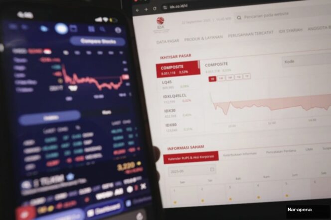 
					10 Top Laggards Sepekan saat IHSG Pecah Rekor ATH, Ada Saham BBCA, GOTO & BUMI