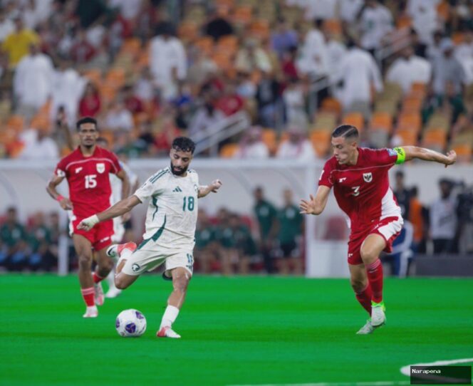 
					Babak Pertama Timnas Indonesia Vs Arab Saudi – Saling Balas Penalti, Skuad Garuda Tertinggal 1-2