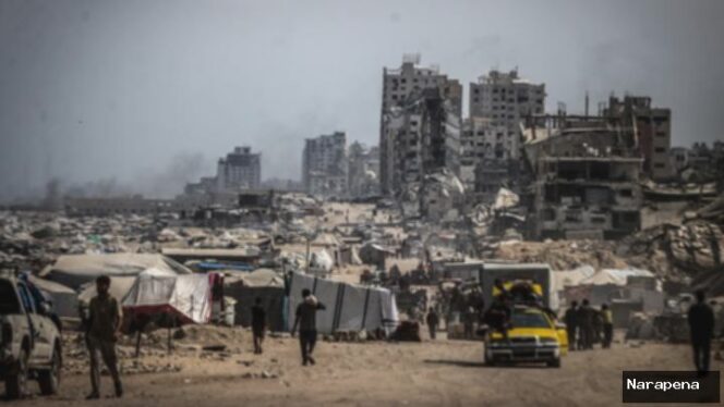 
					Gaza Terus Diserang Meski Hamas-Israel Sepakati Perdamaian