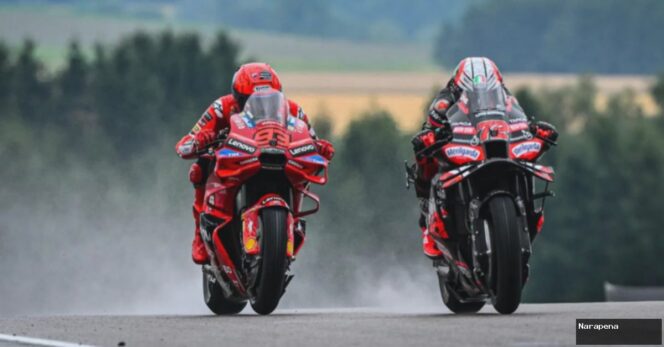 
					Starting Grid MotoGP Mandalika 2025: Marc Marquez P9,Marco Bezzecchi Pole Position dan Ukir Rekor