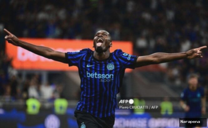 
					1 Gol+3 Asis dalam Debut Starter di Inter Milan, Dia Lebih Sadis dari Thuram dan Lebih Segar dari Zlatan