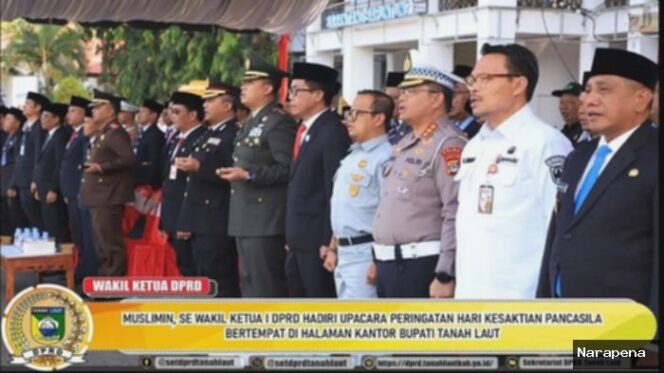 
					Maknai Hari Kesaktian Pancasila,Pimpinan DPRD Tanahlaut Ingatkan Warga Tak Mudah Terpancing Hal Ini